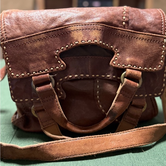 Vintage Lucky Brand Leather Women's Bag - Picture 2 of 9